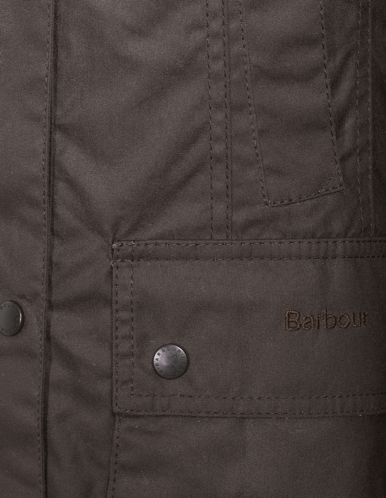 Classic Beadnell Waxed Jacket Olive 10