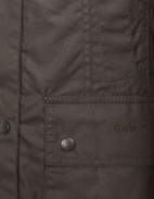 Classic Beadnell Waxed Jacket Olive