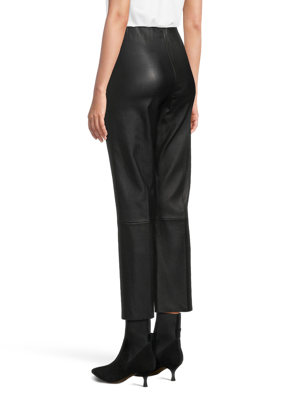 Florentina Leather Trouser Black Stl 38