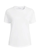 Samina Cotton Jersey T-Shirt Vit