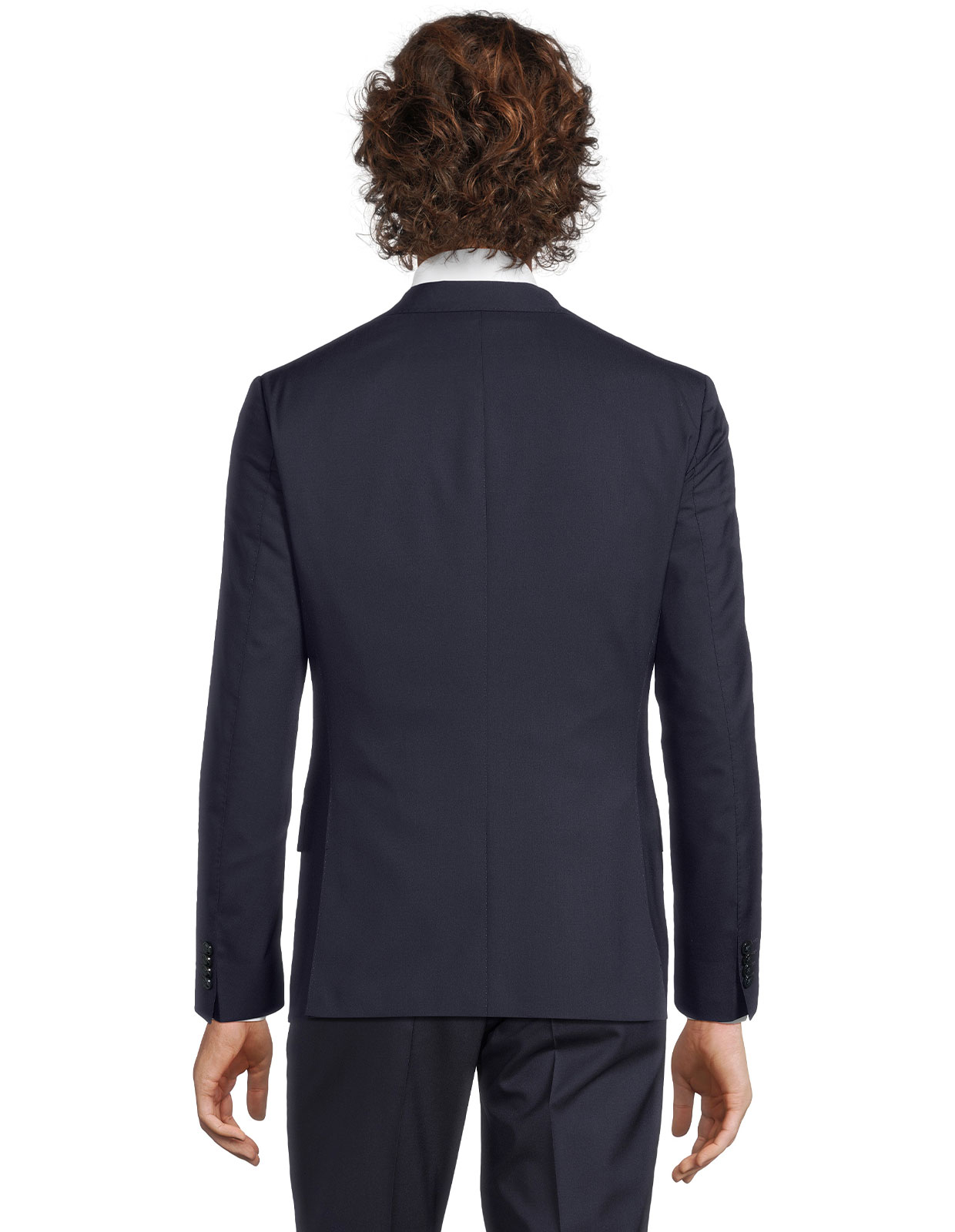 Edmund Suit Jacket Slim Fit Mix & Match Wool Dark Blue Stl 50