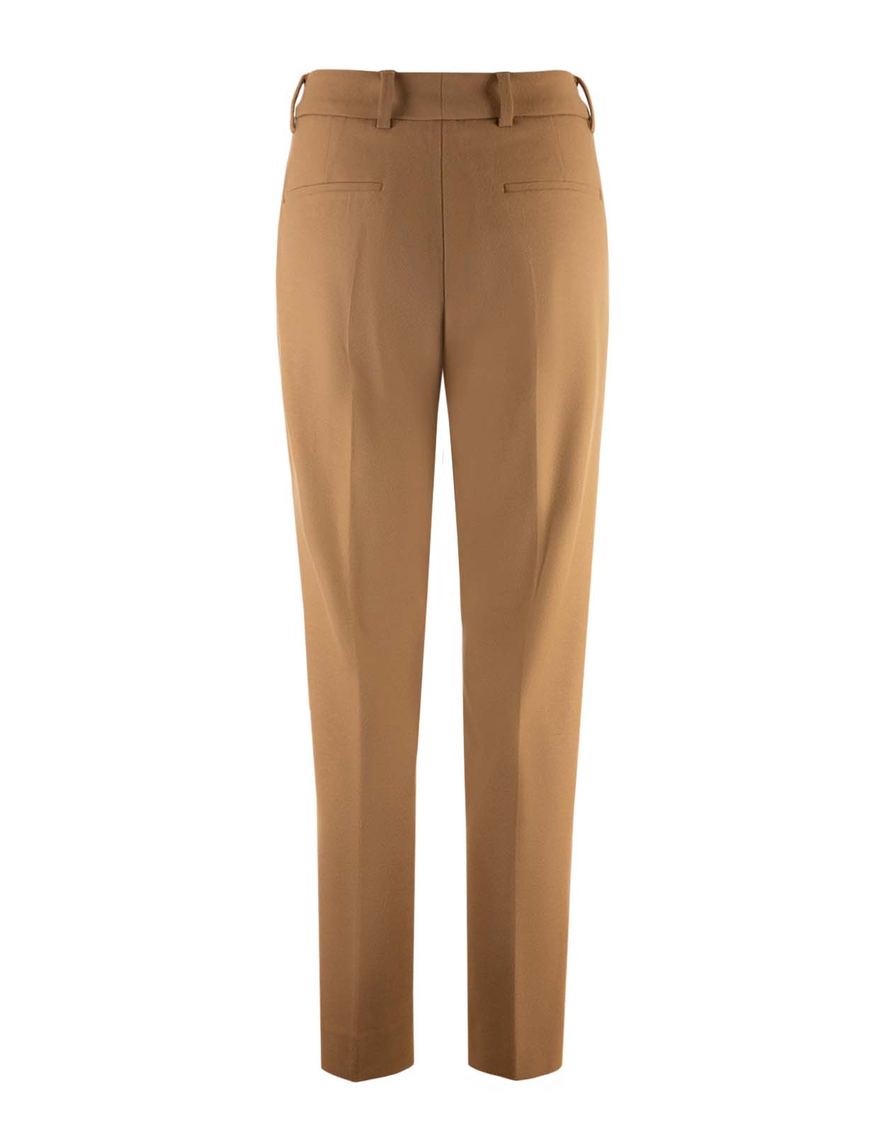 Dora Byxa Flanell Camel Stl 38