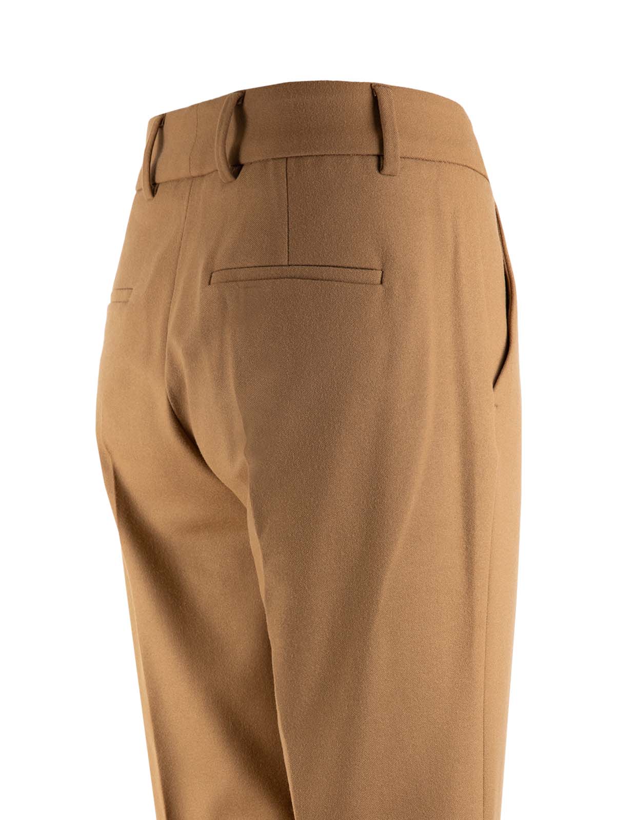 Dora Byxa Flanell Camel Stl 38