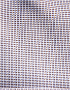 Slimline Skjorta Bomull Blå/Brun Stl 44