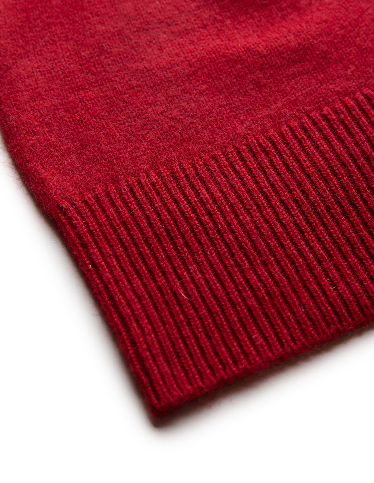 Mössa Cashmere Röd