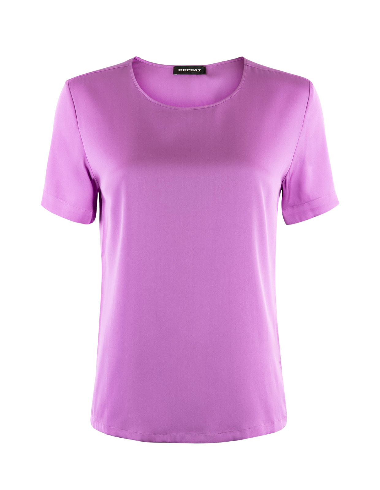 Blus Siden Lila