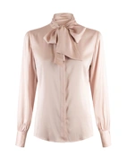 Selma Blus Siden Rosa