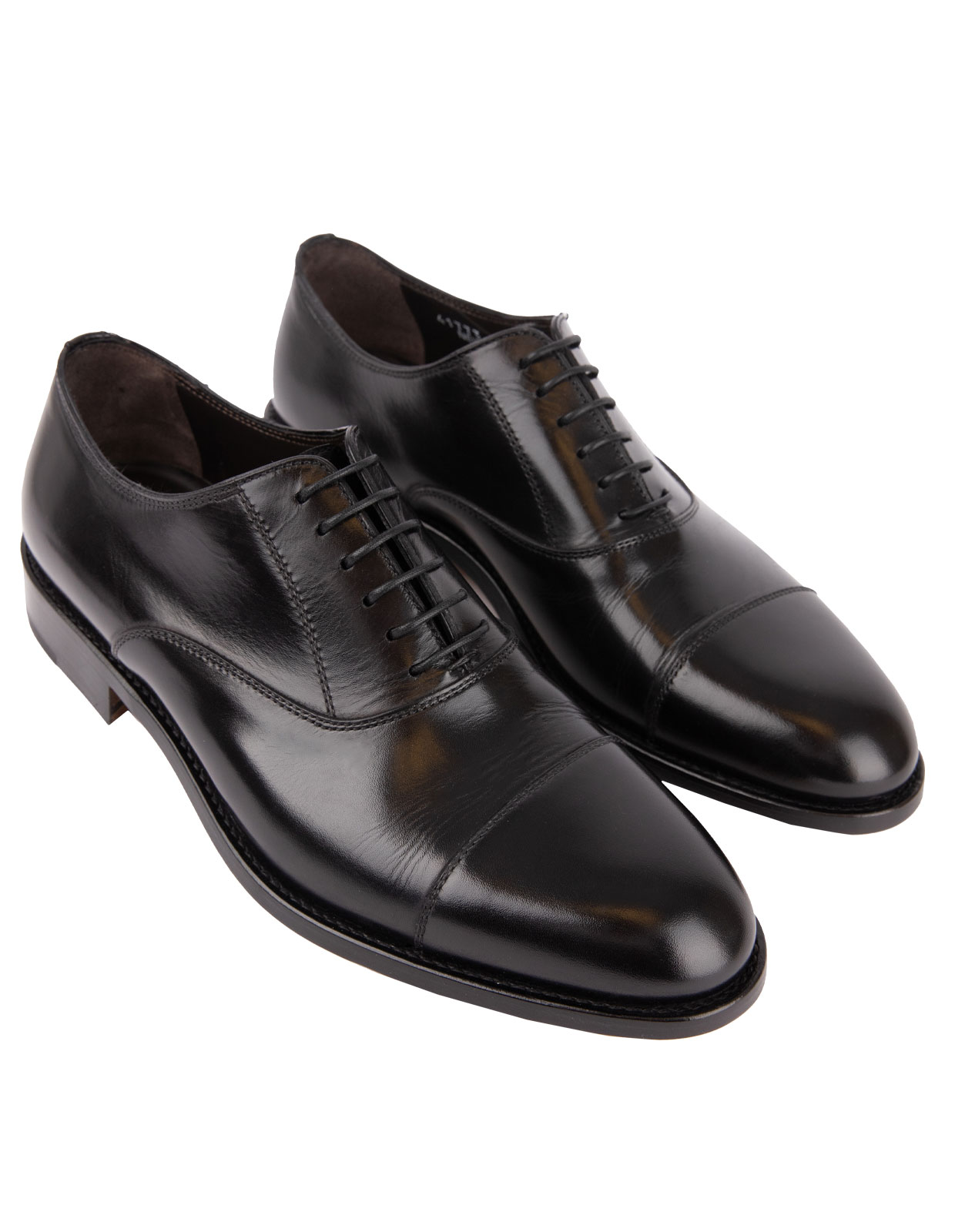 Cleveland Oxford Shoes Black Stl 7.5
