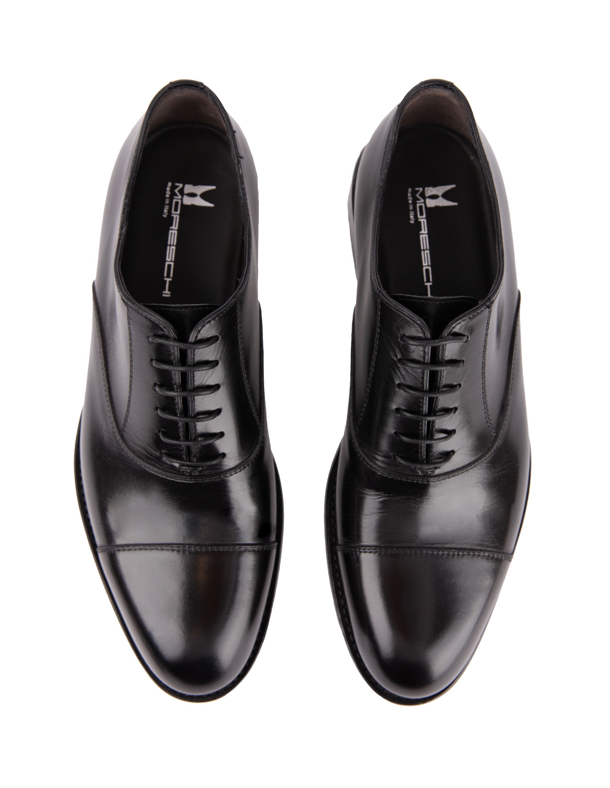Cleveland Oxford Shoes Black Stl 7.5