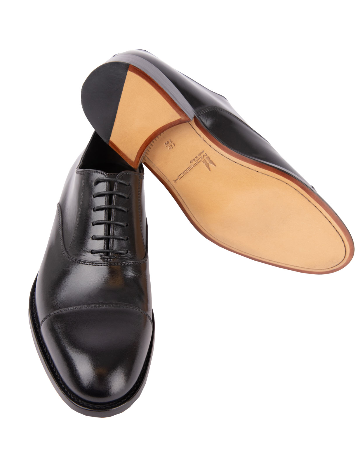 Cleveland Oxford Shoes Black Stl 7.5