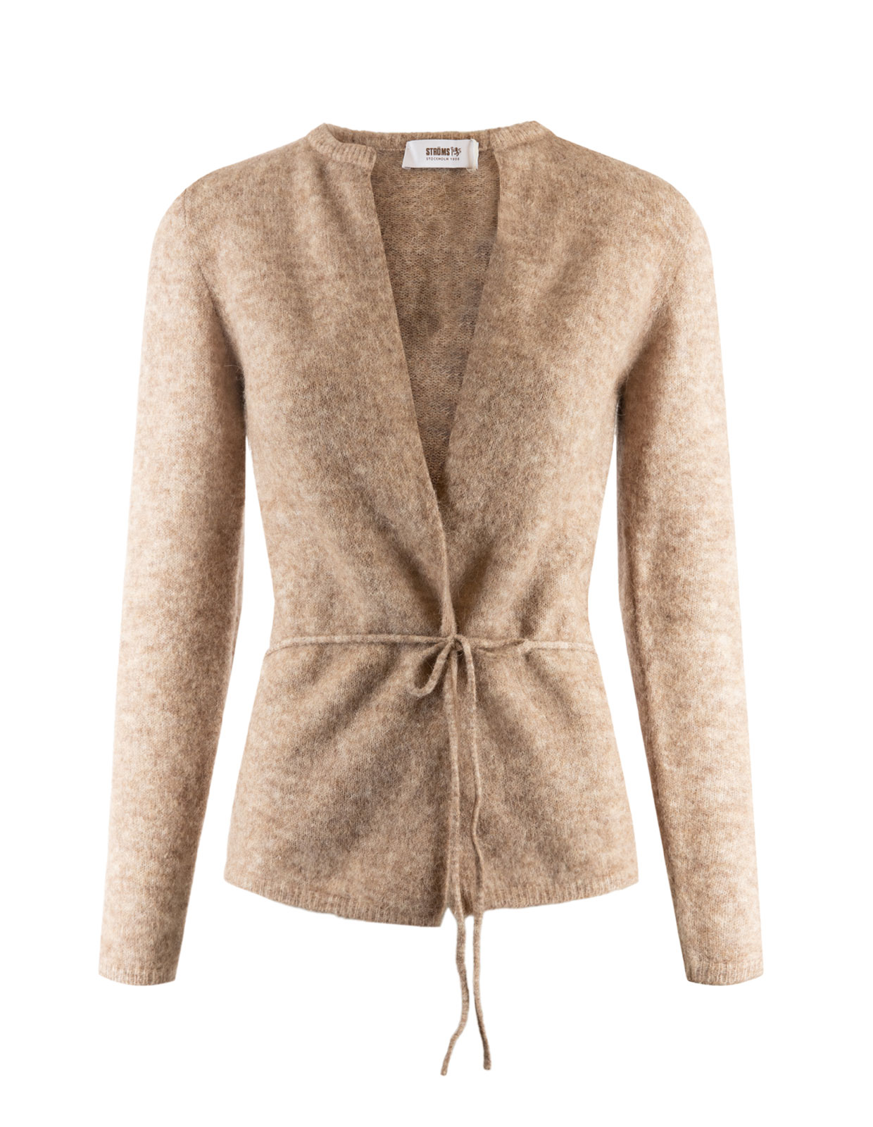 Cardigan med bälte Beige Cardigan med bälte Beige