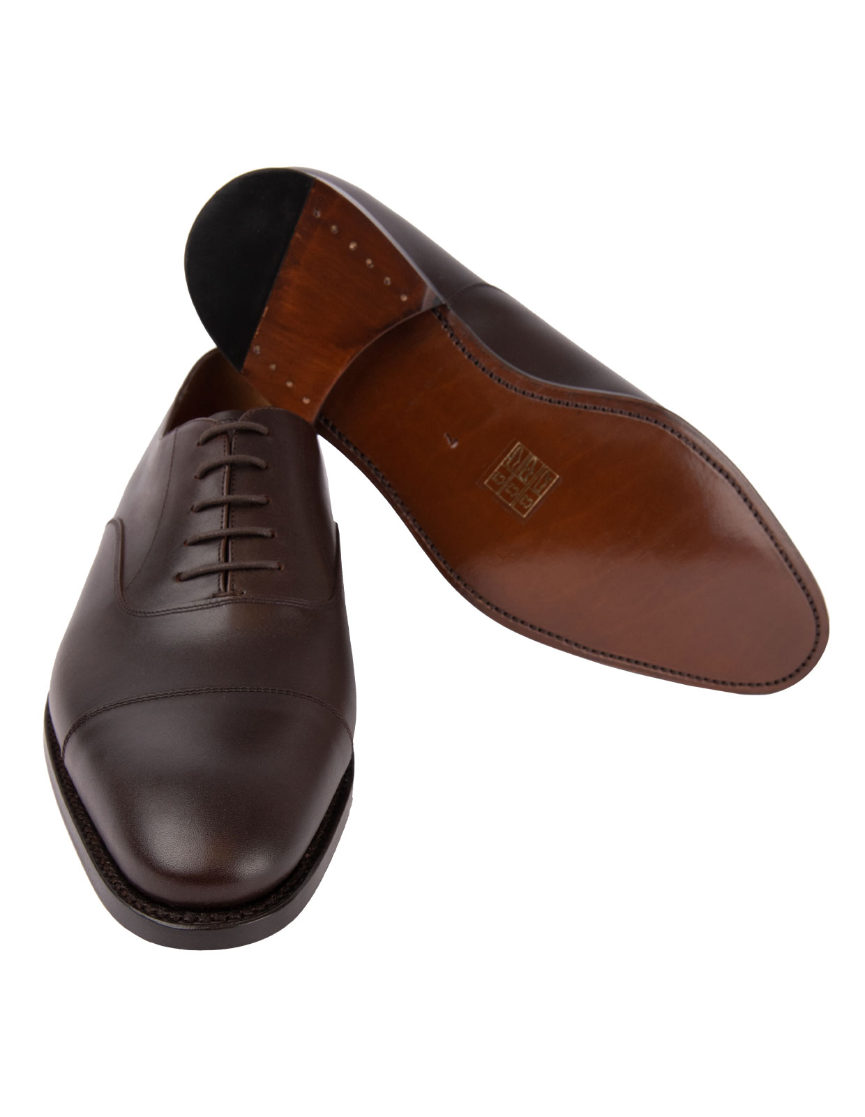 Oxford Calf Brown Stl 6