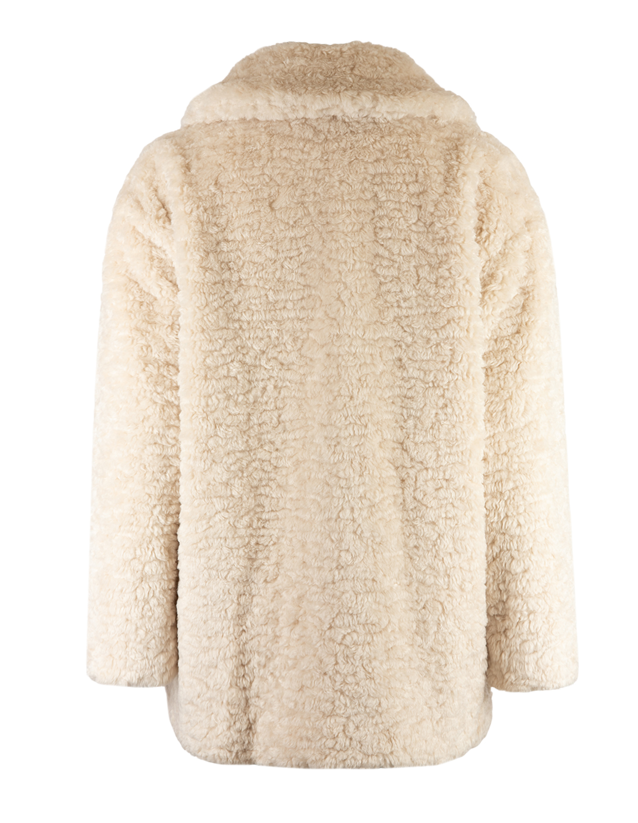 Solange Faux Fur Jacka Benvit