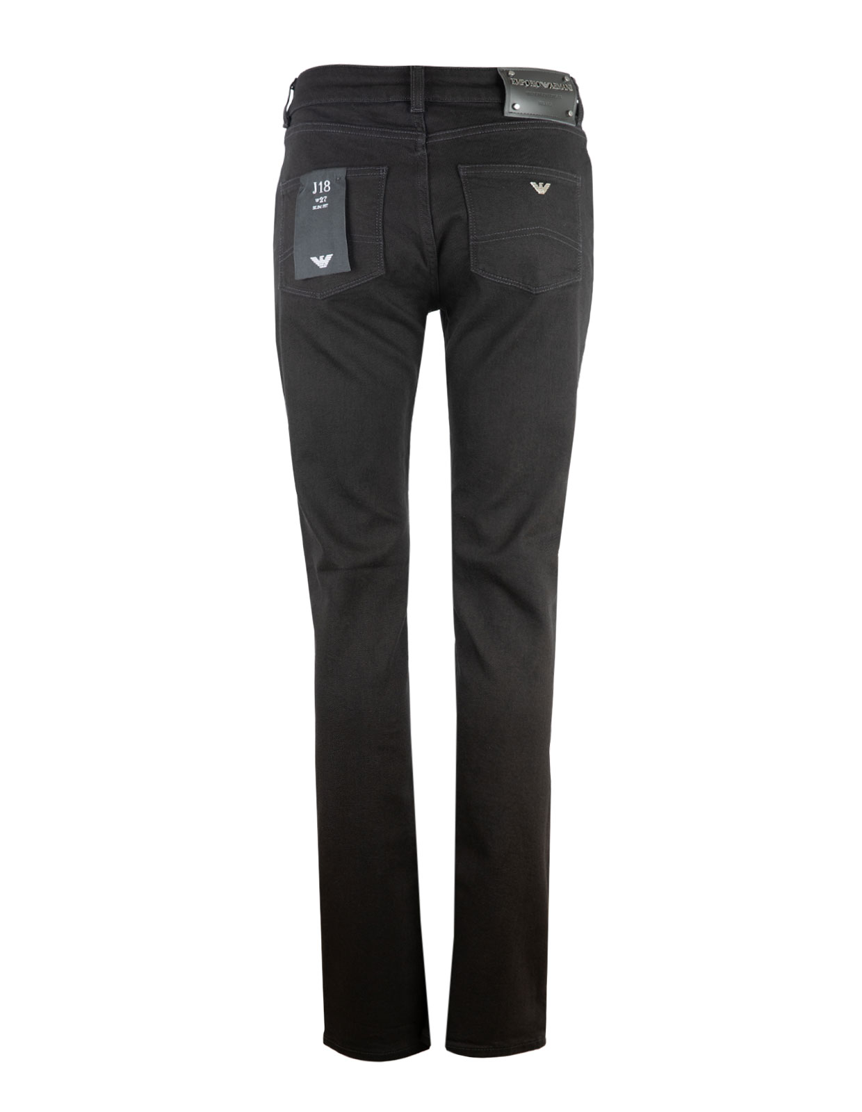 5 Pocket Slim Jeans Svart