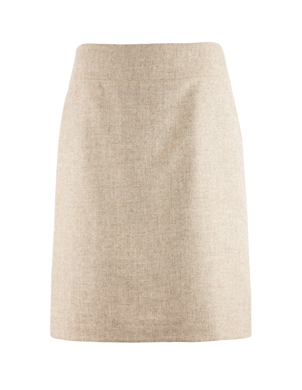 Sivan Kjol Ull/Cashmere Beige Stl 44