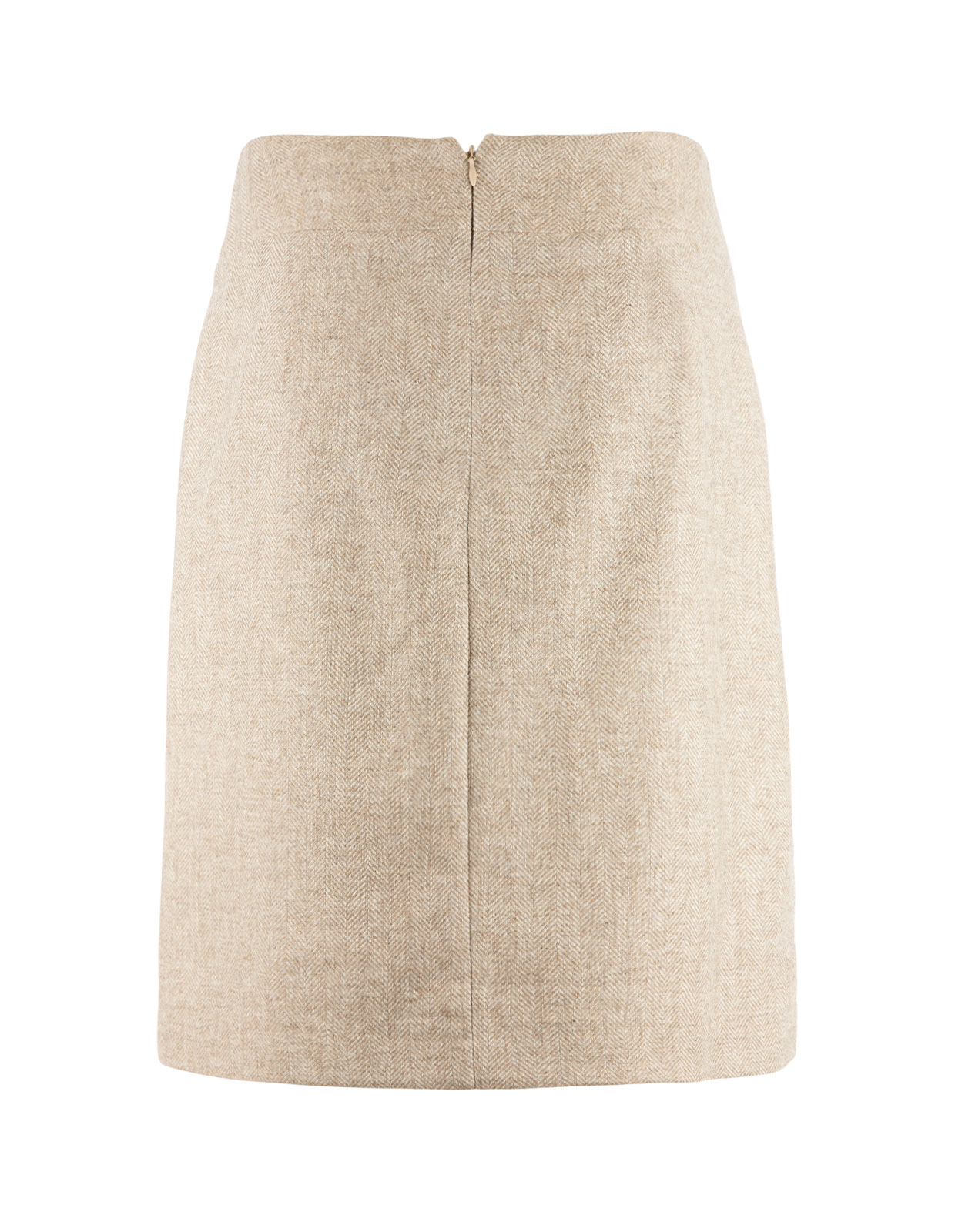 Sivan Kjol Ull/Cashmere Beige