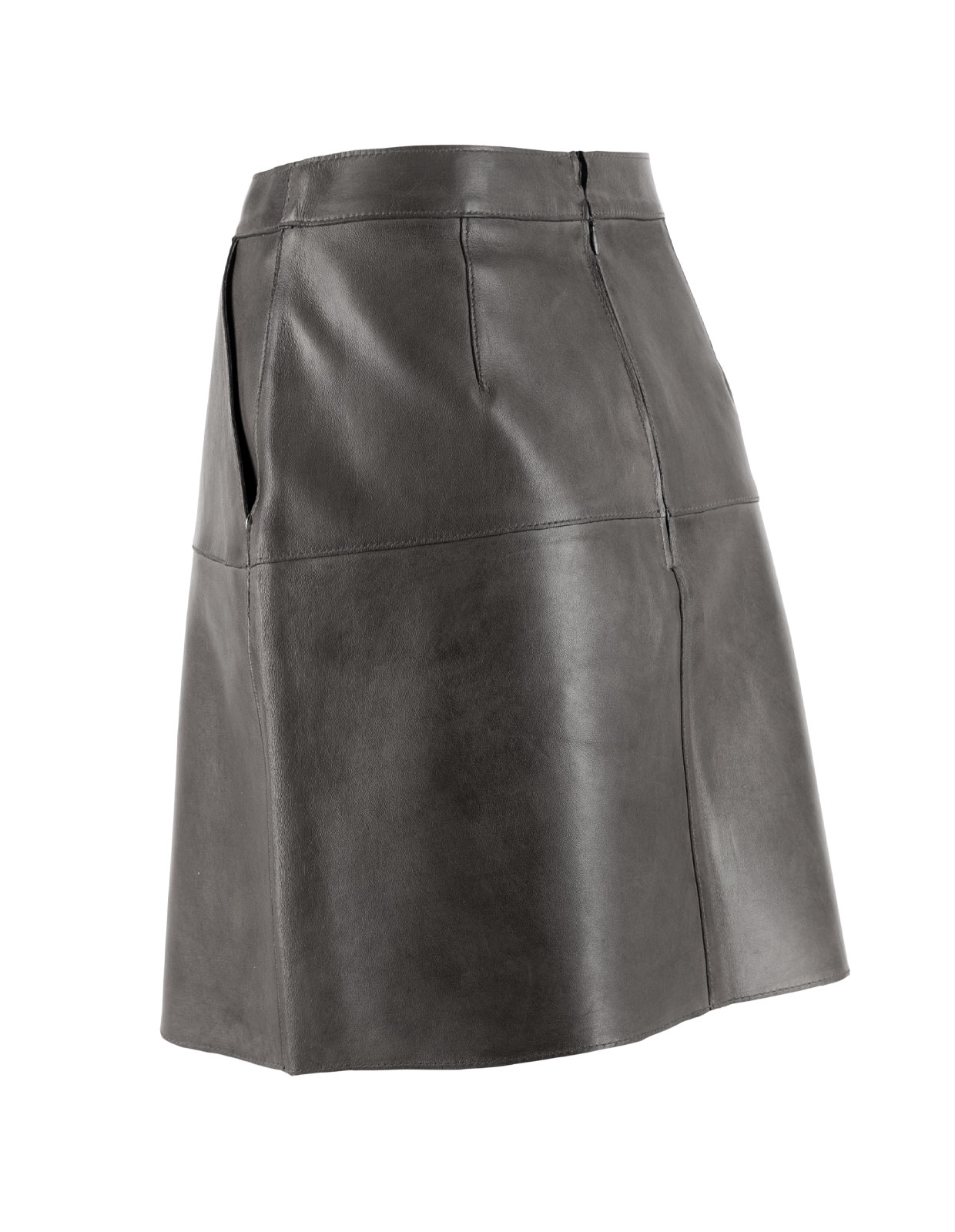 Elsie Kjol Lammskinn Svart 40