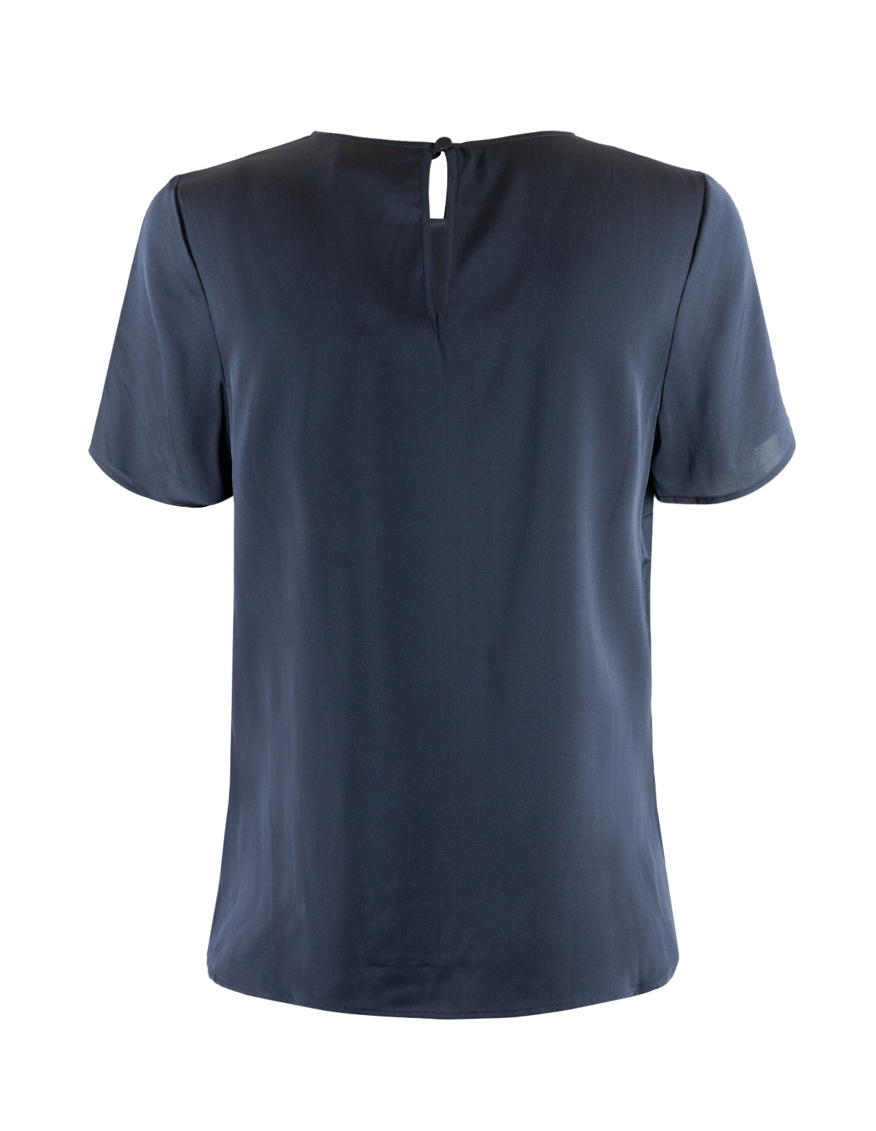 Lorna Silk T-shirt Marinblå