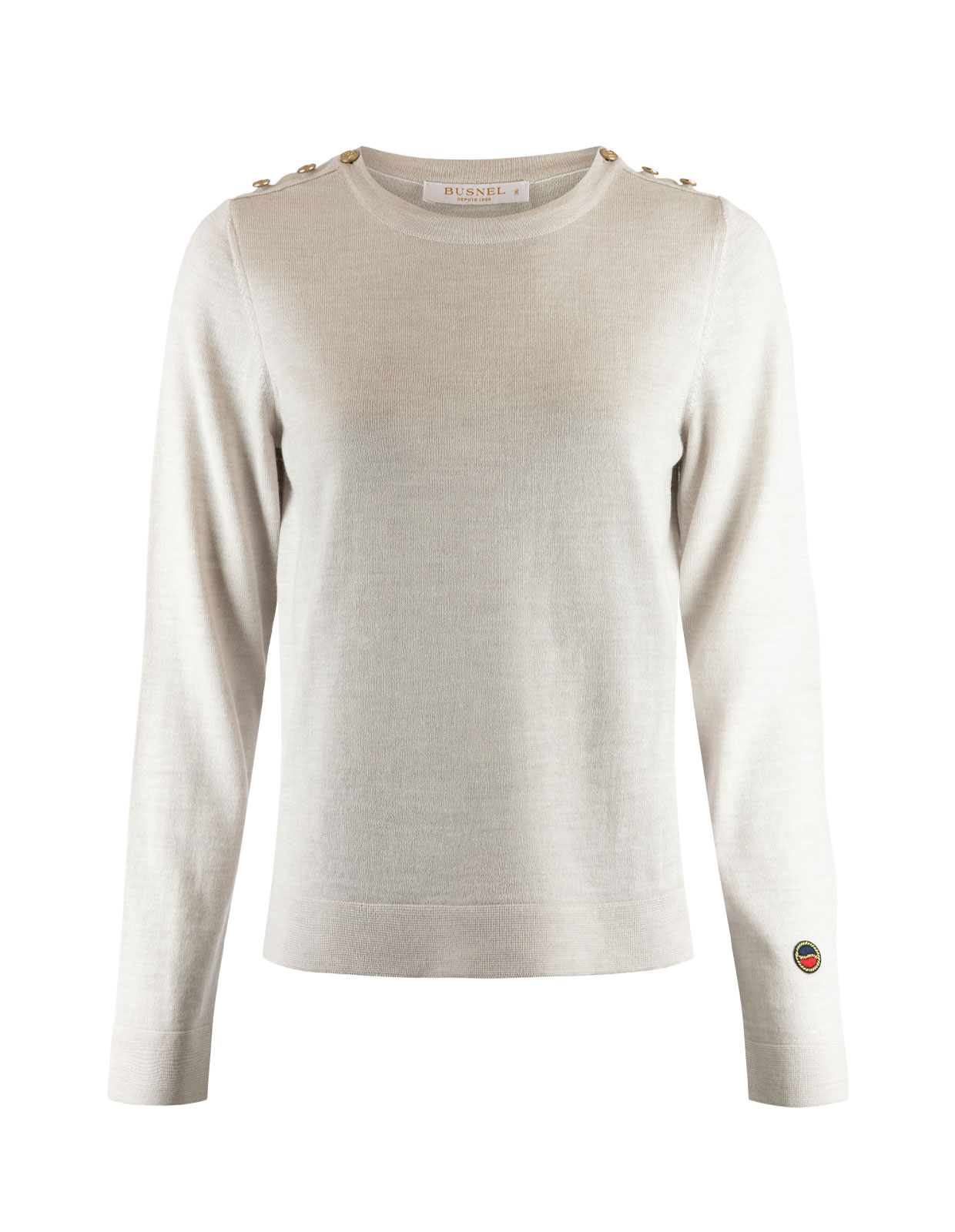 Annika Top Merinoull Benvit