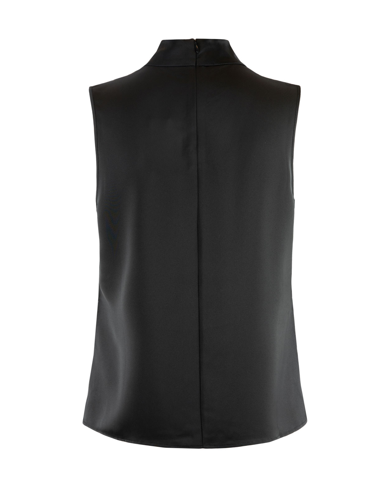 Tiny Top Satin Svart