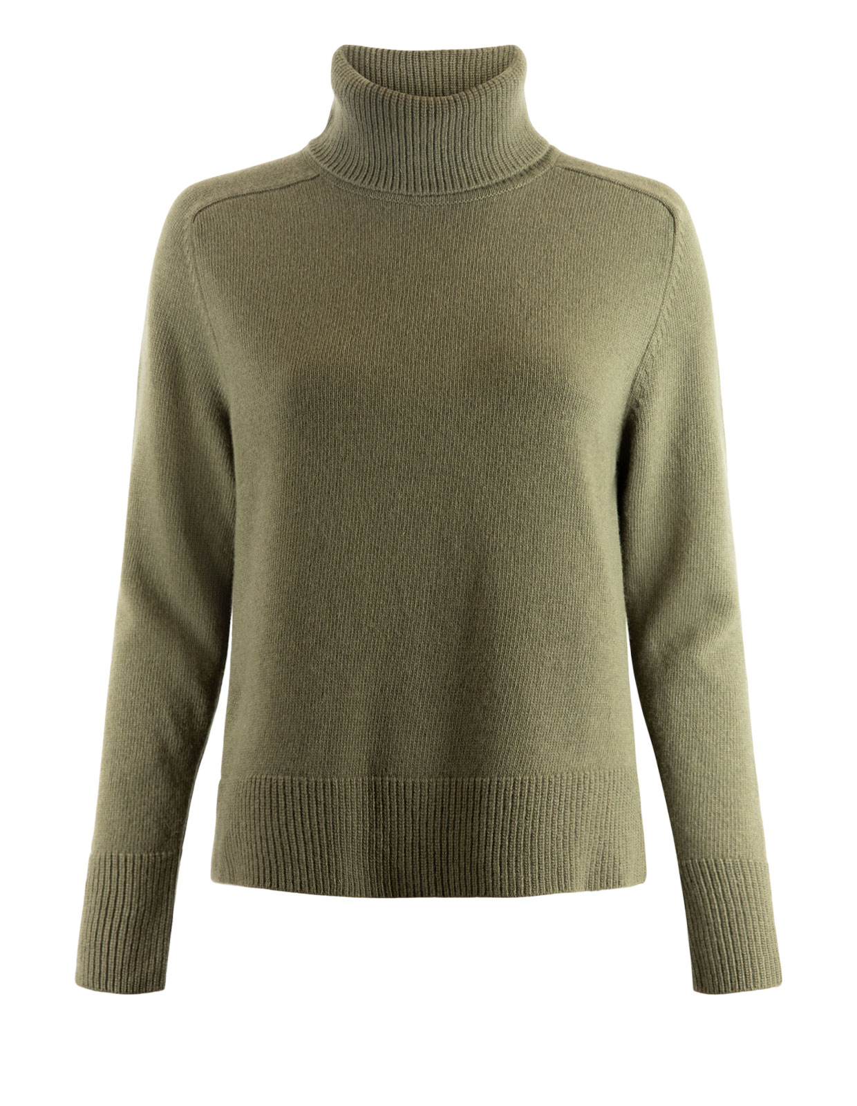 Polotröja Ull/Cashmere Grön Polotröja Ull/Cashmere Grön