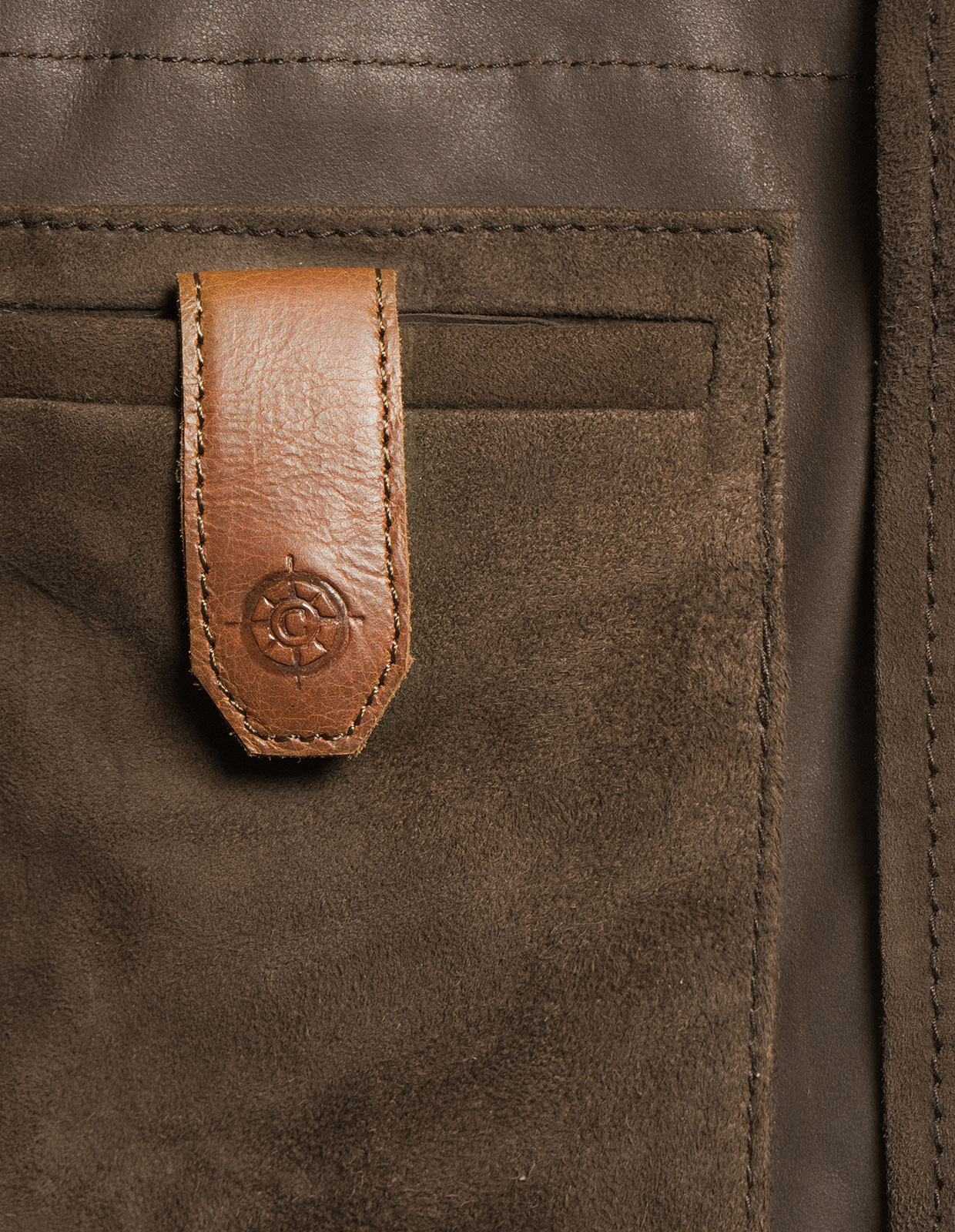 Artisan Overshirt Mörkbrun 54