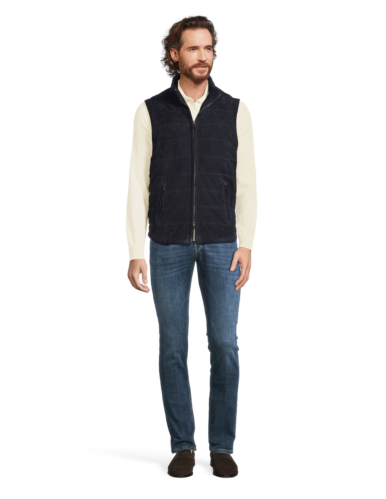 Väst Mocka Navy 50