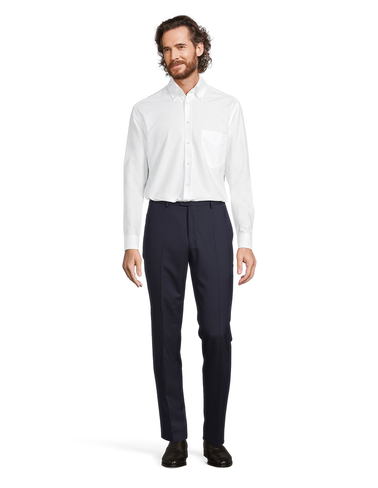 Denz Suit Trousers Slim Fit Mix & Match Wool  148