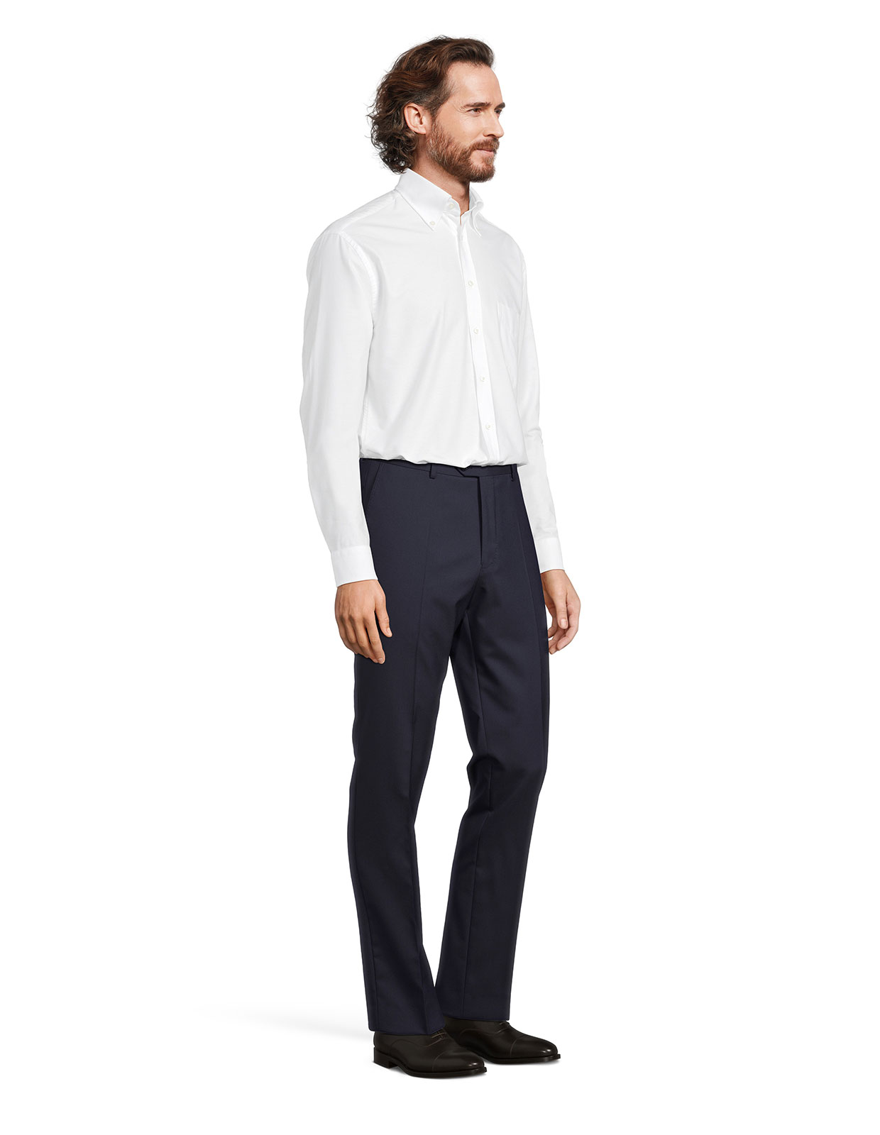 Denz Suit Trousers Slim Fit Mix & Match Wool  148