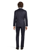 Aida Timeless Connoisseur Wool Suit Navy Blue