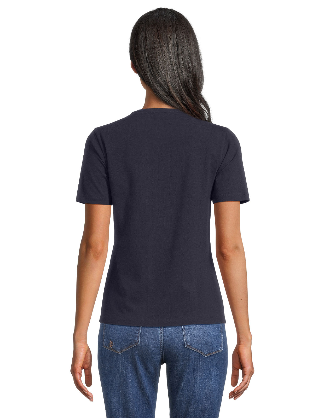 Samina Cotton Jersey T-Shirt Marin Stl XS