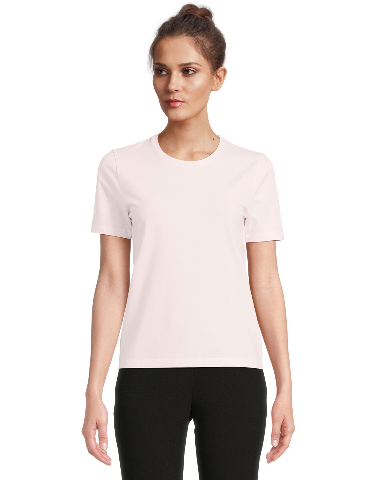Samina Cotton Jersey T-Shirt Rosa Stl S
