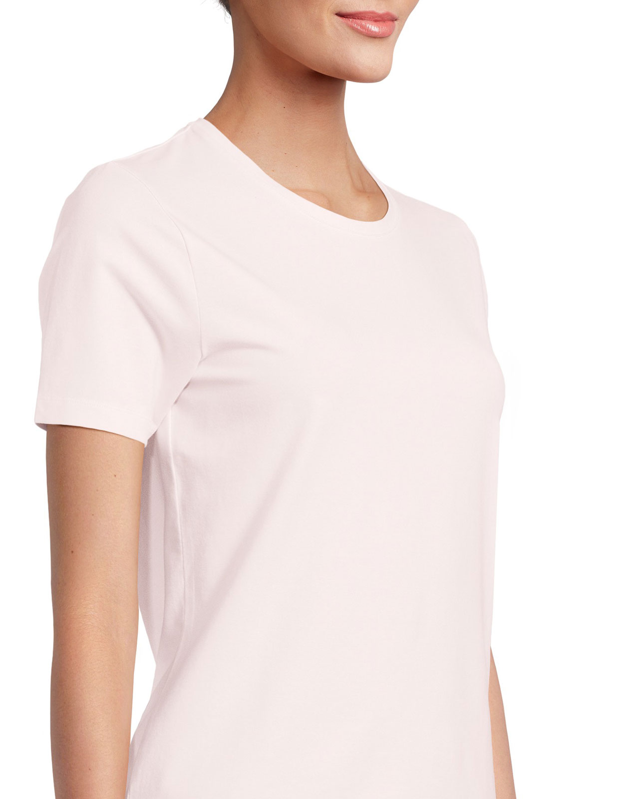 Samina Cotton Jersey T-Shirt Rosa Stl XS