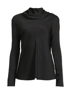 Ayumi Blus Siden Svart L