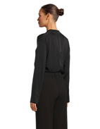 Ayumi Blus Siden Svart L