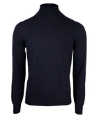 Roll Neck Fashion Fit Extra Fine Merino Navy Stl 52