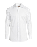 Slim Fit Skjorta Bomull White Stl 43