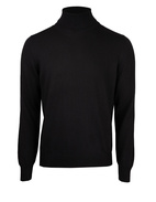 Roll Neck Fashion Fit Extra Fine Merino Black Stl 50