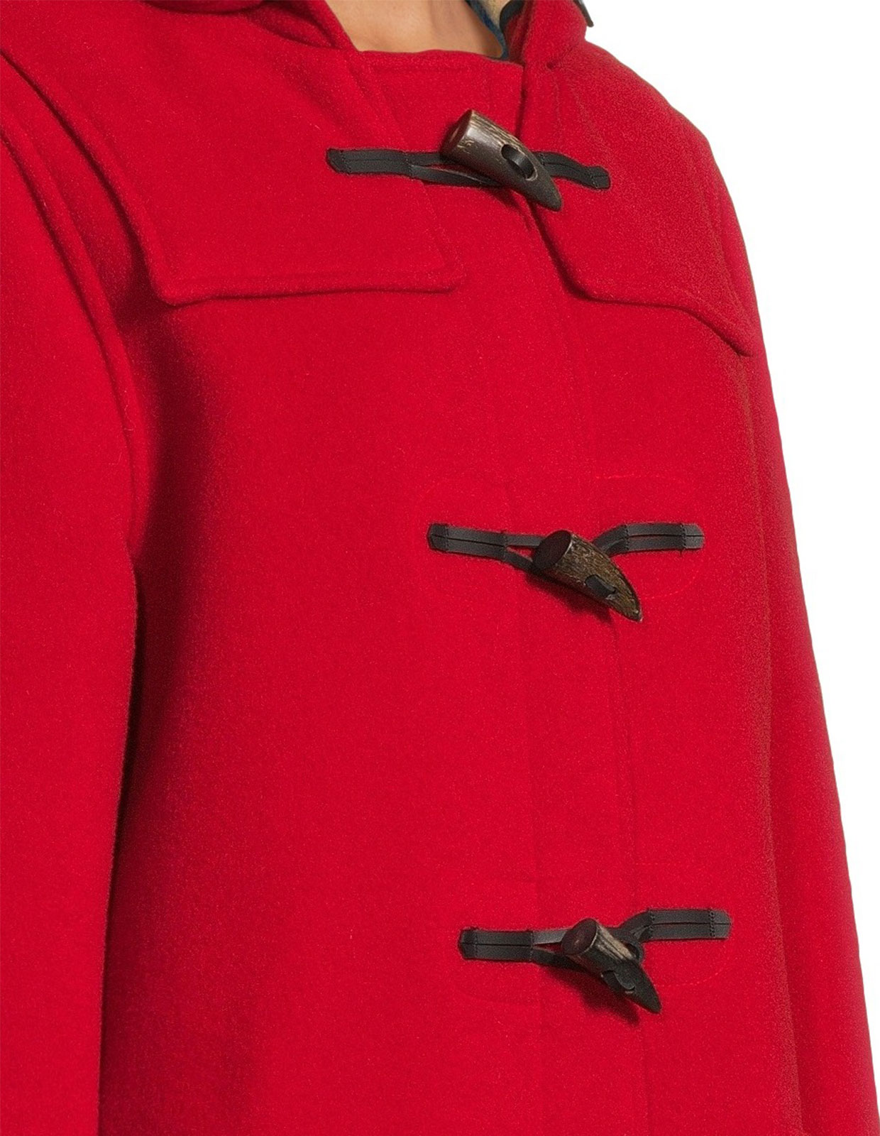 Women's Original Duffle Coat Red/Thomas Stl 18