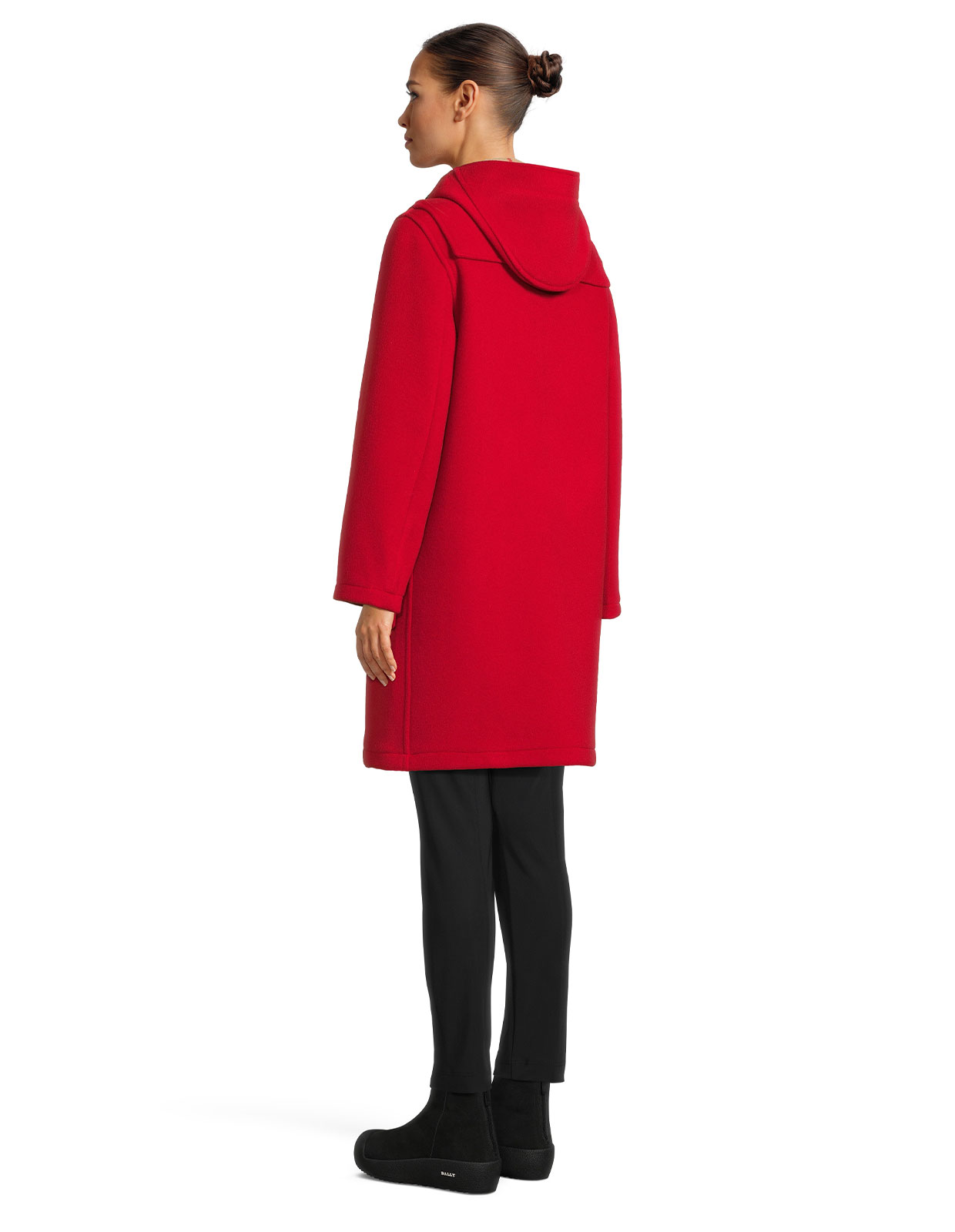 Women's Original Duffle Coat Red/Thomas Stl 18