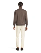 Half Zip Tröja Merinoull Brun M