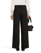 Ingrid Trousers Front Zip Black Stl 38