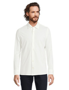 Shirt Cotton Pique Ecru Stl XXL
