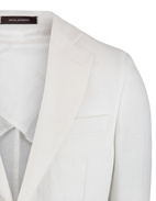 Ferry Regular Linen Jacket White Sand Stl 150