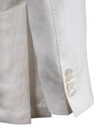 Ferry Regular Linen Jacket Mix & Match White Sand Stl 46
