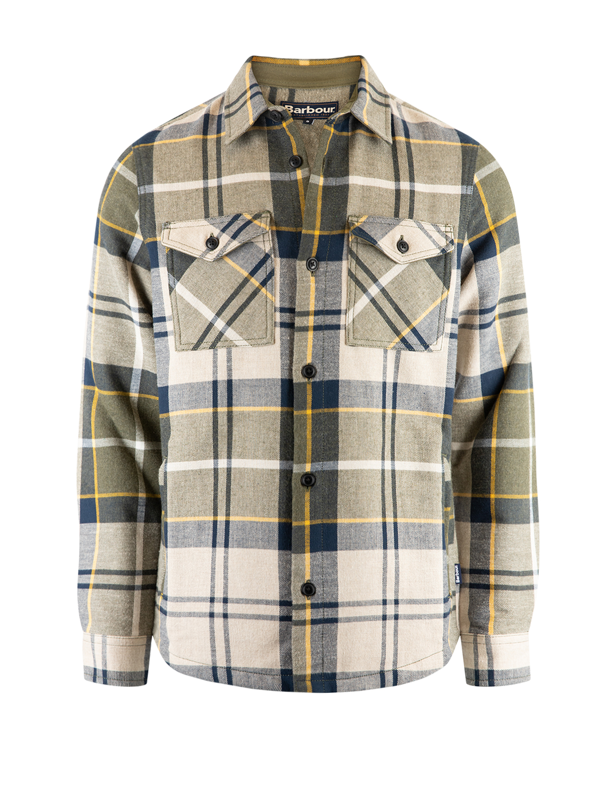 Cannich Overshirt Forest Mist Tartan