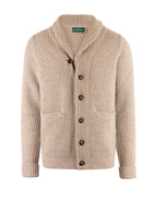 Unsworth Cardigan Lammull Ljusbeige Stl 58