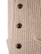 Unsworth Cardigan Lammull Ljusbeige Stl 58