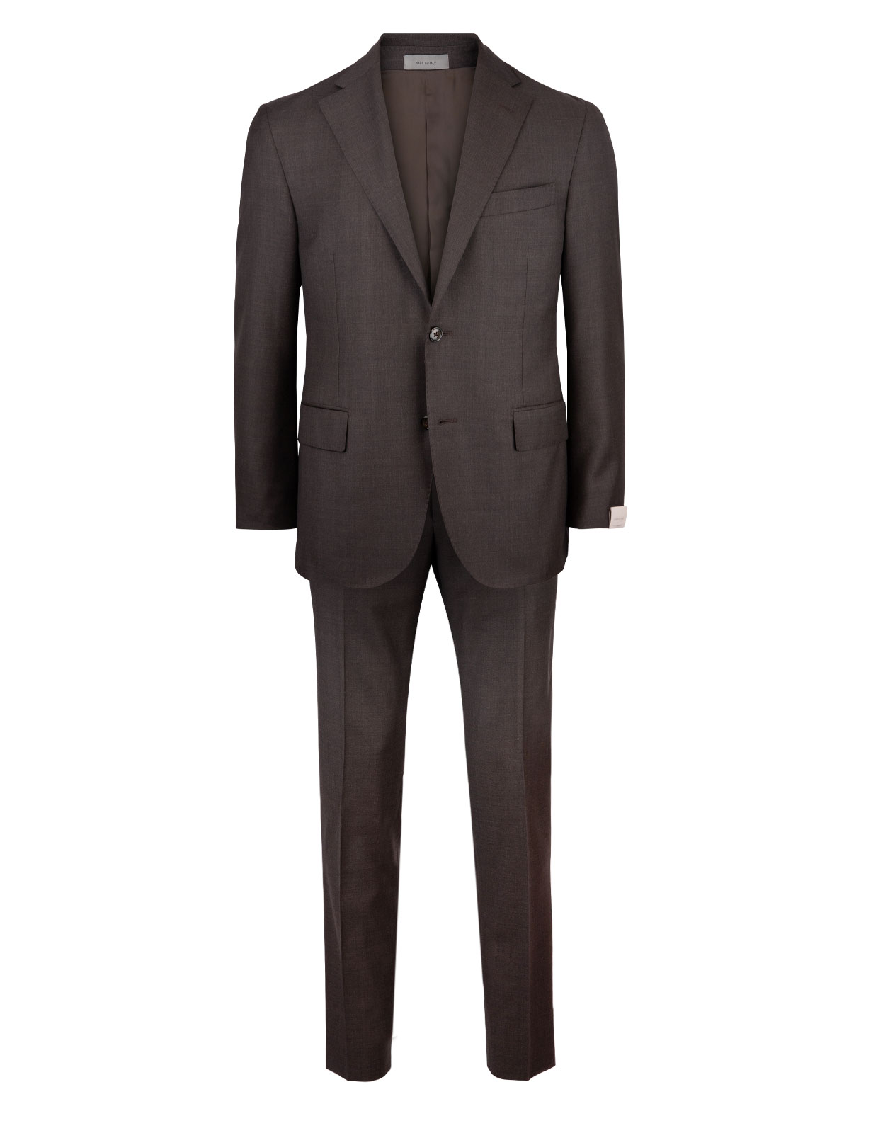 Academy Soft Suit 130's  Wool Brown Stl 50