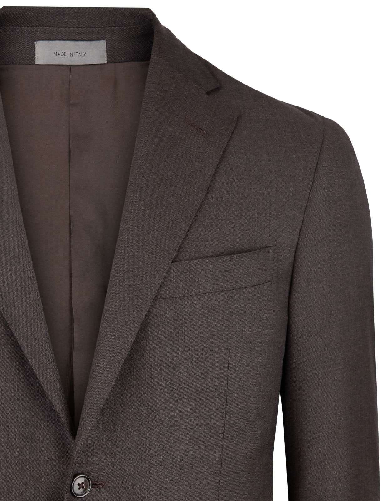 Academy Soft Suit 130's  Wool Brown Stl 56
